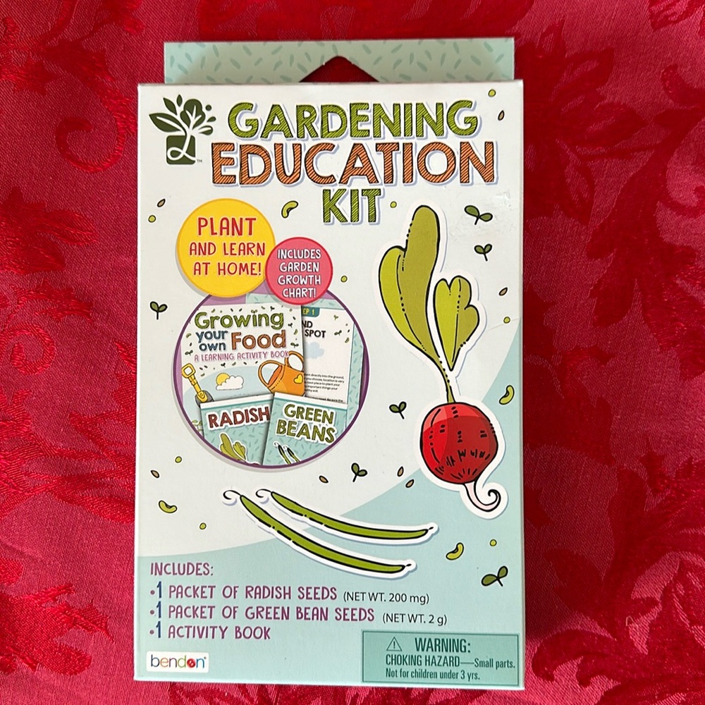 Gardening Education Kit with activity book